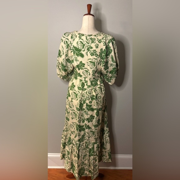 Hunter Bell Palmer Green Gardens Dress size S - Picture 4 of 5